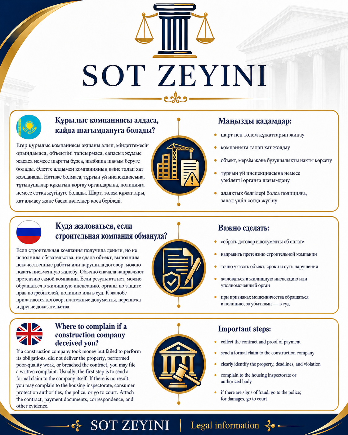 Куда жаловаться, если строительная компания обманула?